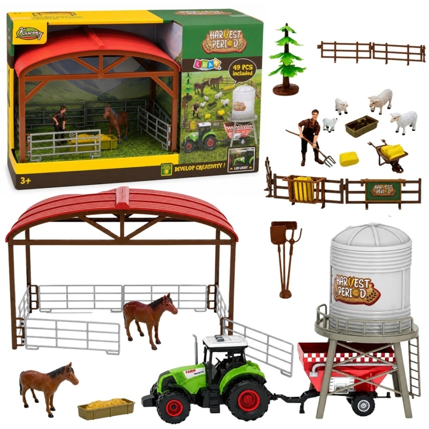 LEAN Toys Lean Toys Lauksaimniecības komplekts