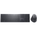 DELL KM900 tastatūra Pele iekļauta Birojs RF bezvadu sakari + Bluetooth QWERTY US International Grafīts DELL KM900 tastatūra Pele iekļauta Birojs RF bezvadu sakari + Bluetooth QWERTY US International Grafīts