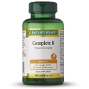 Natures Bounty B-COMPLEX kaetud kapslid 100 ühikut Natures Bounty B-COMPLEX kaetud kapslid 100 ühikut