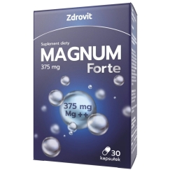 Zdrovit Magnum Forte 375 mg dietary supplement 30 capsules