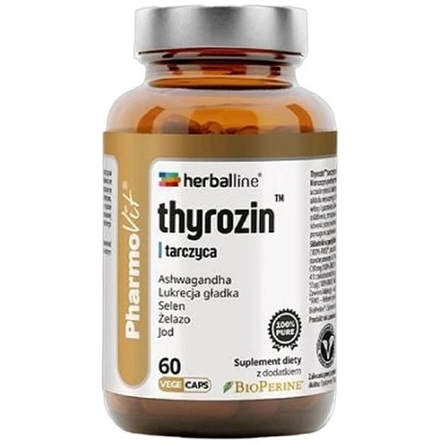 Pharmovit Thyrozin™ skydlės mitybos papildas 60 kapsulių