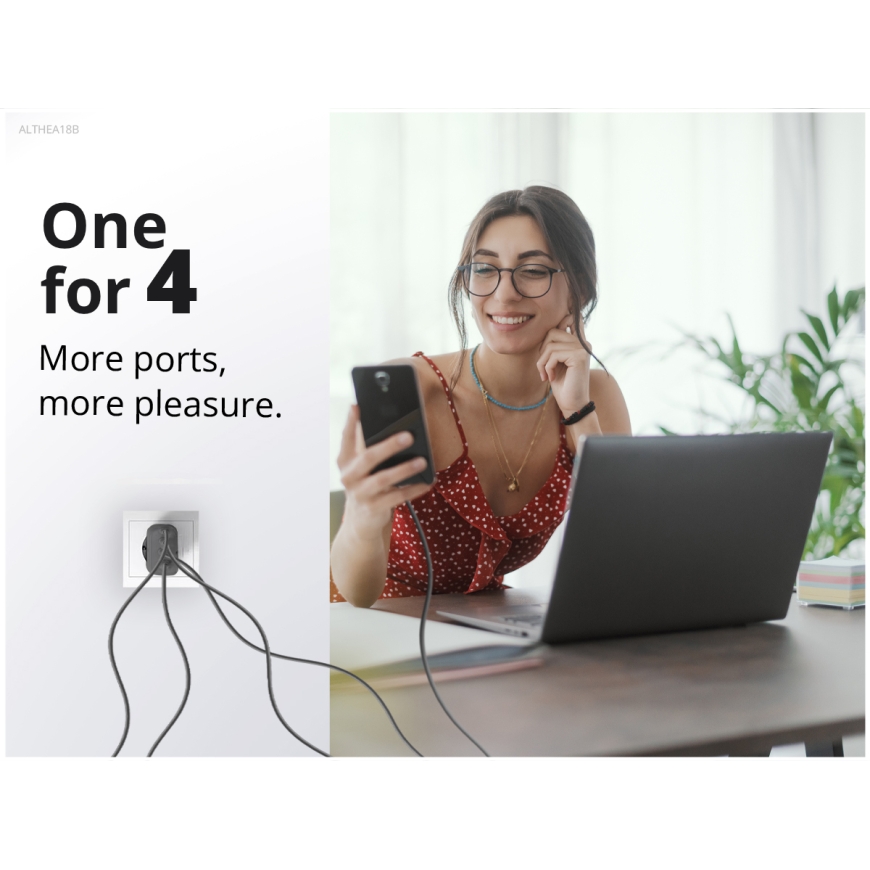Conceptronic ALTHEA18B mobile device charger – 4