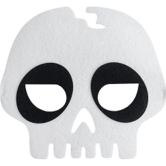 GoDan Felt Skull Mask 18x16.5cm