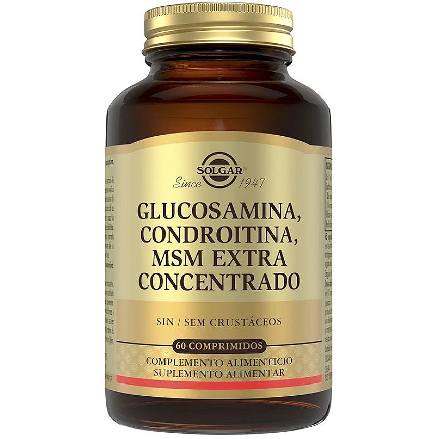 Solgar GLUCOSAMINE CHONDROITIN MSM tabletes 60