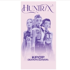 Rankšluostis Netflix KPop Demon Hunters Huntrix mikropluošto rankšluostis