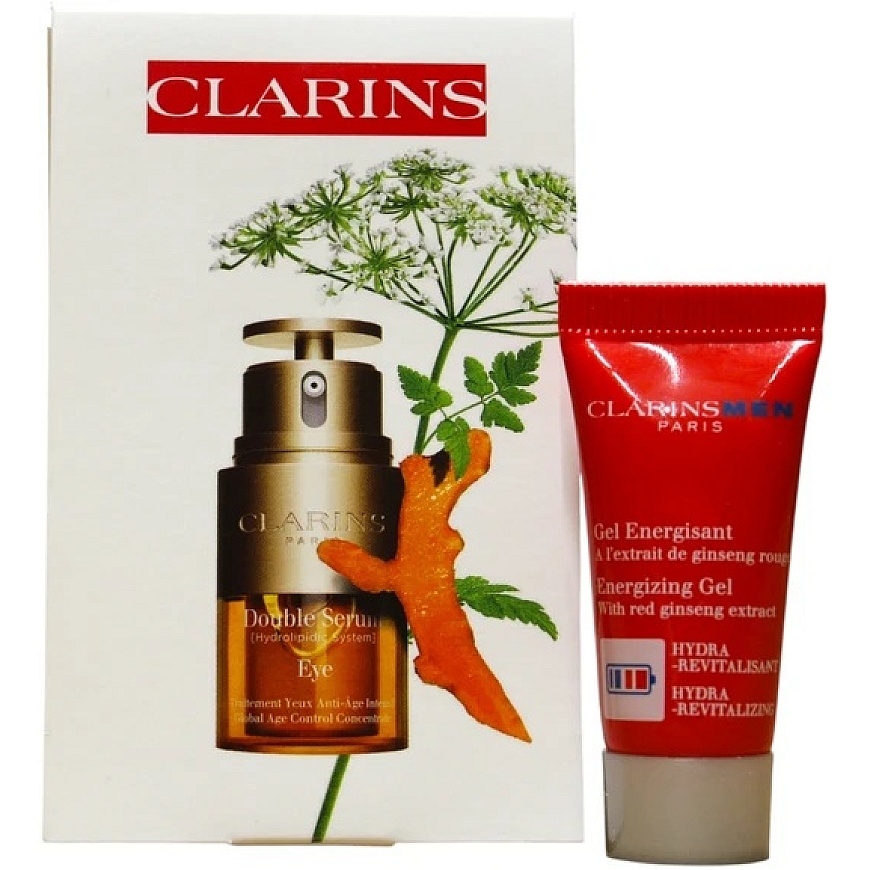 Clarins komplekts Clarins: Vīriešiem, Enerģizējošs, Dienas