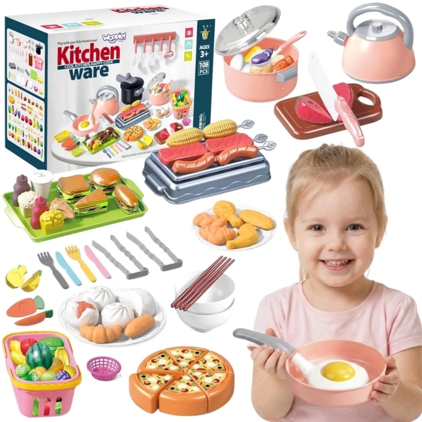 WOOPIE virtuves reikmenu komplekts 108 gab
