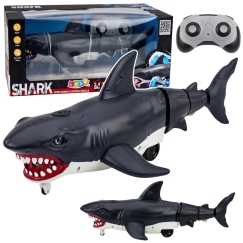 Lean Toys Remote Control Shark Black