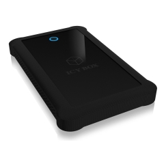 ICY BOX IB-233U3-B HDD / SSD aptvaras Juoda 2.5"