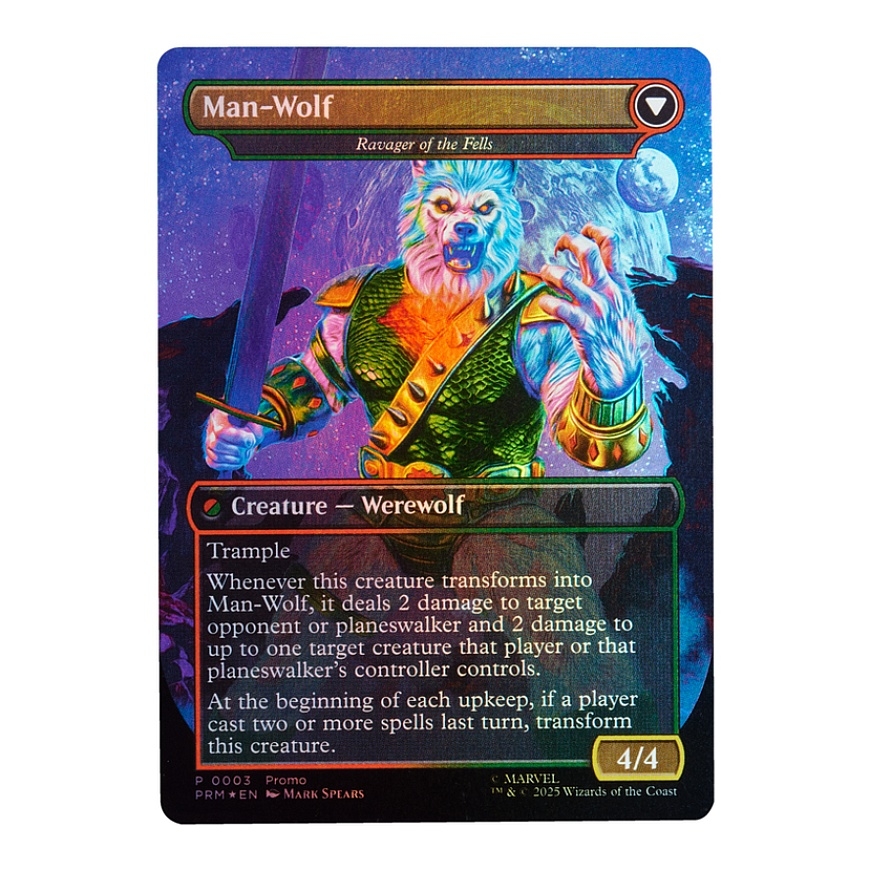 Marvel Legends Series Magic: The Gathering Man-Wolf – 3