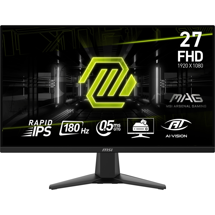 MSI MAG 275F монитор для ПК 68,6 cm (27") 1920 x 1080 пикселей Full HD Черный
