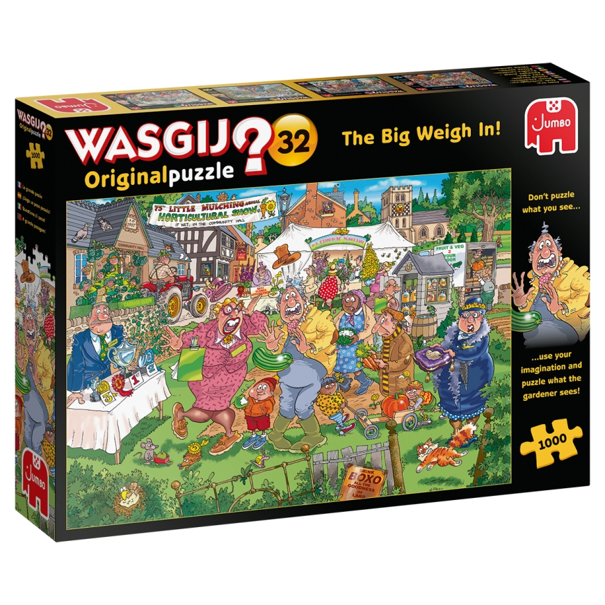 Wasgij Original 32 1000pcs Kuviopalapeli 1000 kpl Sarjakuvat