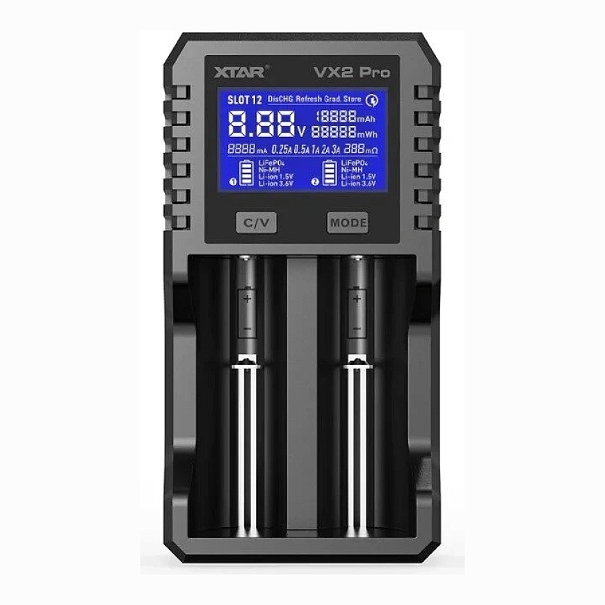 XTAR Bateriju lādētājs - XTAR VX2
