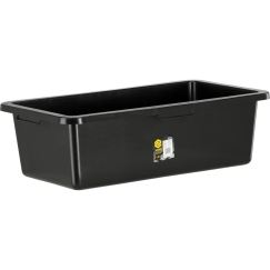 Toya Sa Poland Rakennusvalmis liukumahdollisuus / kylpyamme | musta | 40 l (06402)