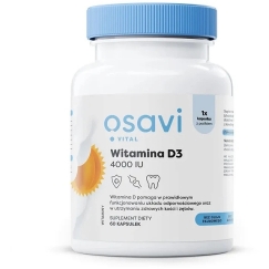 Osavi Vitamin D3 4000 TV ravintolis, 60 kapselia