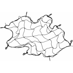 VOREL MATKATAVARAN VERKKO KOUKUILLA 90x90cm
