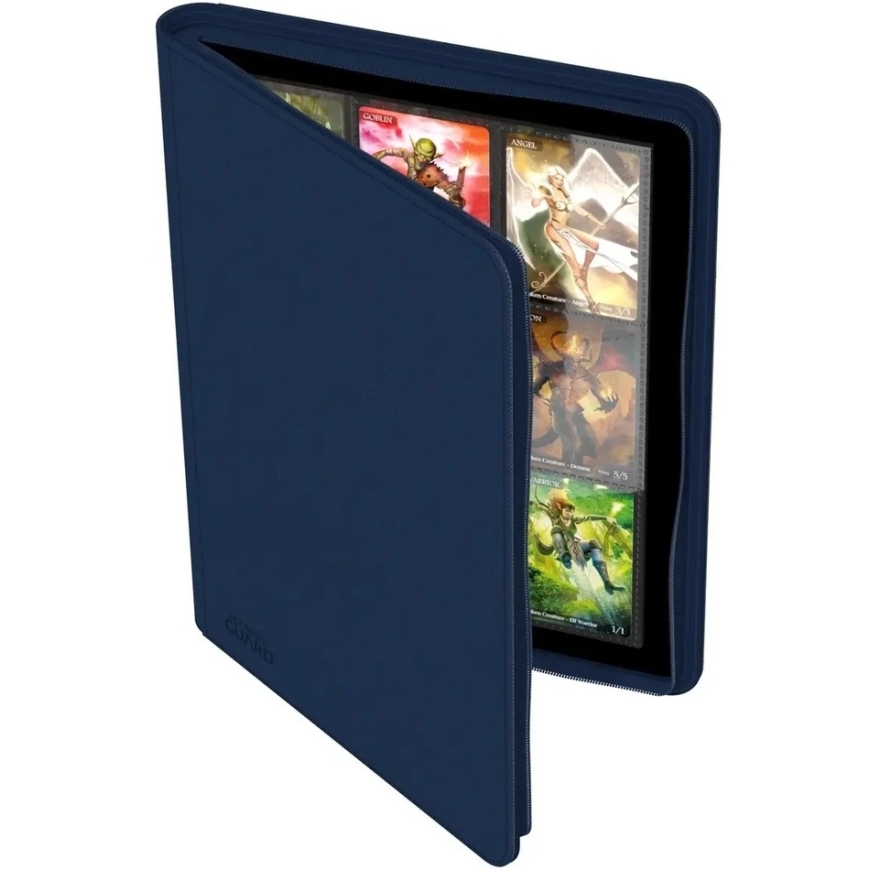 Ultimate Guard Zipfolio 360 18-Pocket Xenoskin - Sininen – 4