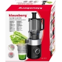 Slow Juicer for Fruits and Vegetables, Vertical, Black, 180 W, Klausberg, kb-7871 Slow Juicer for Fruits and Vegetables, Vertical, Black, 180 W, Klausberg, kb-7871
