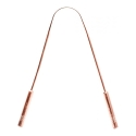Copper tongue scraper Sattva Ayurveda, 35g, 14cm Copper tongue scraper Sattva Ayurveda, 35g, 14cm