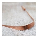 Copper tongue scraper Sattva Ayurveda, 35g, 14cm Copper tongue scraper Sattva Ayurveda, 35g, 14cm