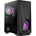 Aerocool Visor Midi Tower Melns