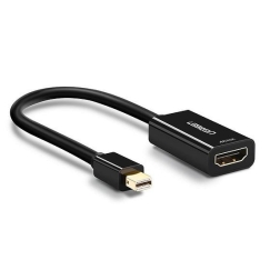 Ugreen 40360 videokaabliadapter 0,25 m Mini DisplayPort HDMI Must