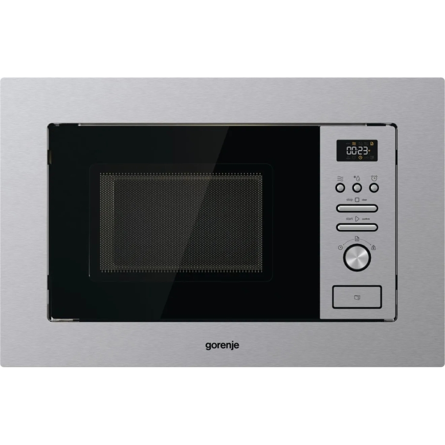 Gorenje BM201AG1X Нержавеющая сталь Микроволновая печь с грилем Встроенный 20 L 800 W