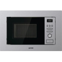 Gorenje BM201AG1X Nerūsējošs tērauds Mikroviļņu krāsns ar grilu Iebūvēts 20 L 800 W