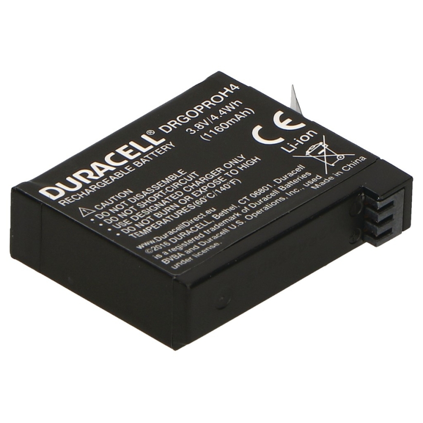 Duracell Camera Battery - replaces GoPro Hero 4 Battery – 3
