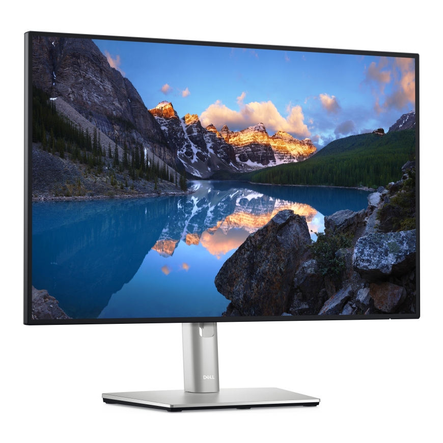DELL UltraSharp U2421E computer monitor 61.2 cm (24.1") 1920 x 1200 pixels WUXGA LCD Silver – 3