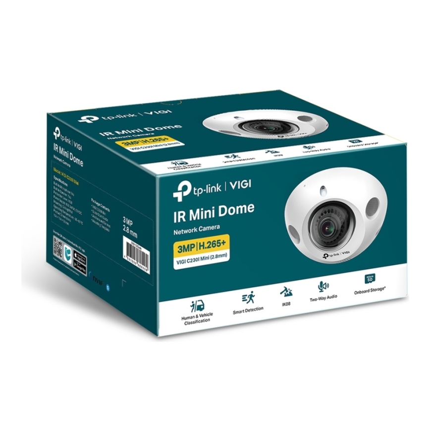 TP-Link VIGI C230I MINI(2.8MM) security camera Dome IP security camera Indoor & outdoor 2304 x 1296 pixels Ceiling – 2