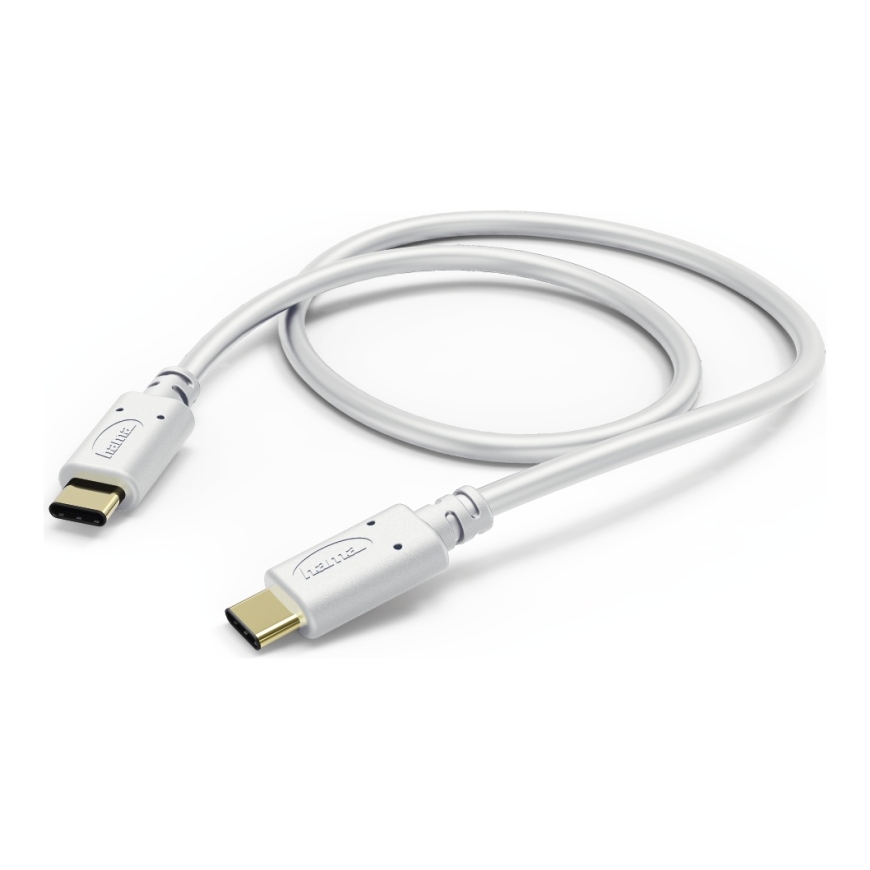Hama 00183328 USB kabelis 1,5 m USB 2.0 USB C Balts