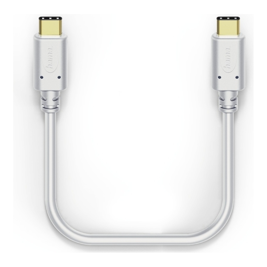 Hama 00183328 USB kabelis 1,5 m USB 2.0 USB C Balta – 3