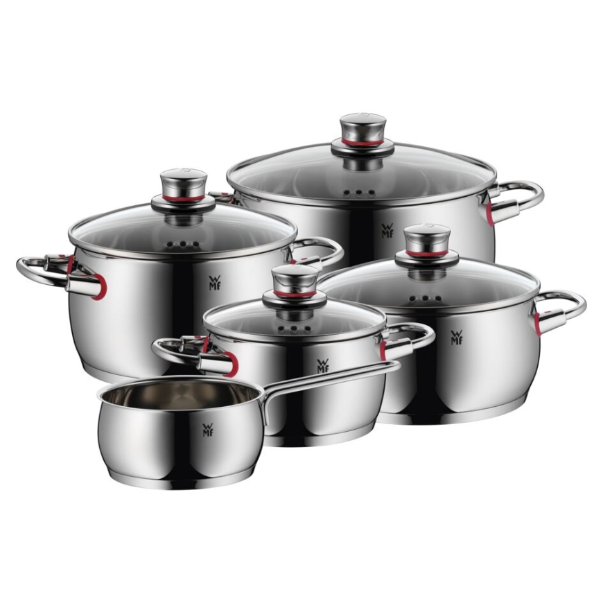 WMF Quality One 07.7455.6380 pannu un katlu komplekts 9 pcs