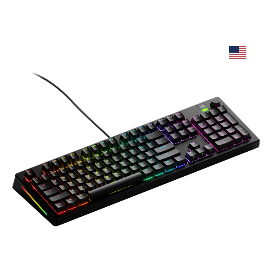 Glorious PC Gaming Race GMMK 3 Prebuilt keyboard USB QWERTY US English Black