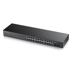 Zyxel GS1900-24 verkkokytkin Hallittu Gigabit Ethernet (10/100/1000) musta
