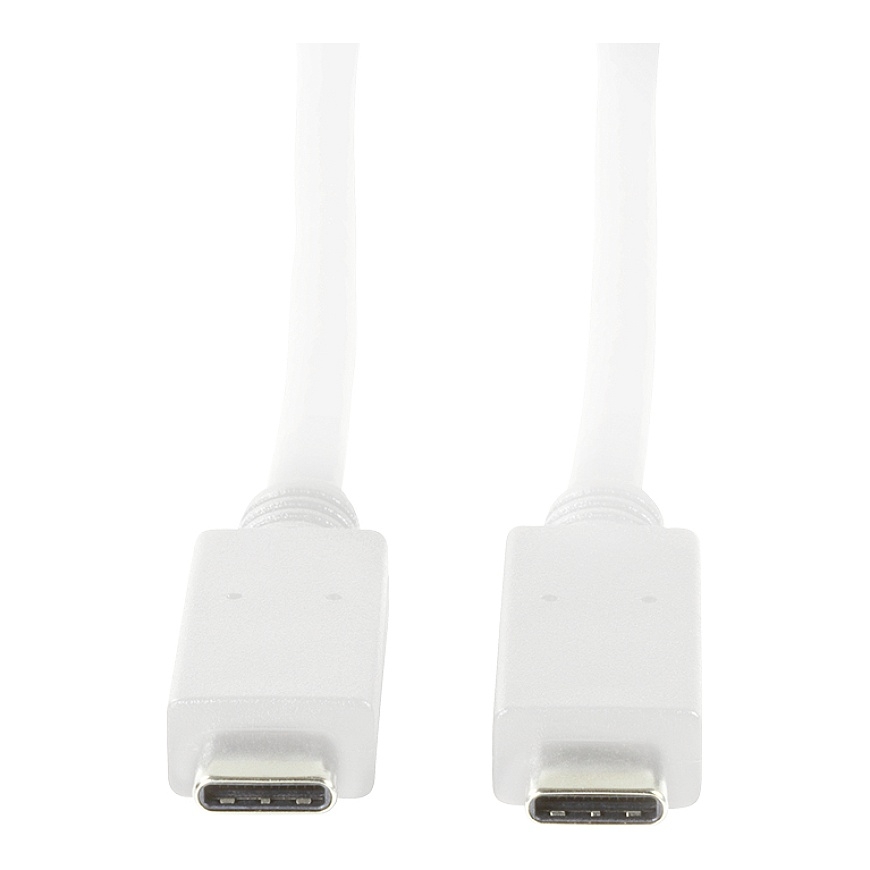 LogiLink CU0131 USB cable 1 m USB 3.2 Gen 2 (3.1 Gen 2) USB C White – 2