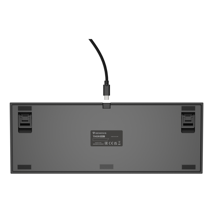 GENESIS Thor 404 TKL näppäimistö Pelaaminen USB QWERTY Kansainvälinen (US) musta – 5