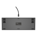 GENESIS Thor 404 TKL klaviatuur Mängimine USB QWERTY US rahvusvaheline Must