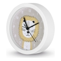 Hama Lucky Lion Quartz alarm clock White