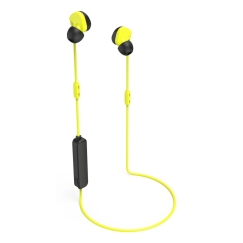 Hama Freedom Athletics II Kõrvaklapp Juhtmevaba Kõrvakonks, Kõrvasisene Sport Bluetooth Must, Kollane