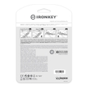 Kingston Technology IronKey 32GB Keypad 200, FIPS 140-3 Lvl 3 AES-256 Hardware Encrypted