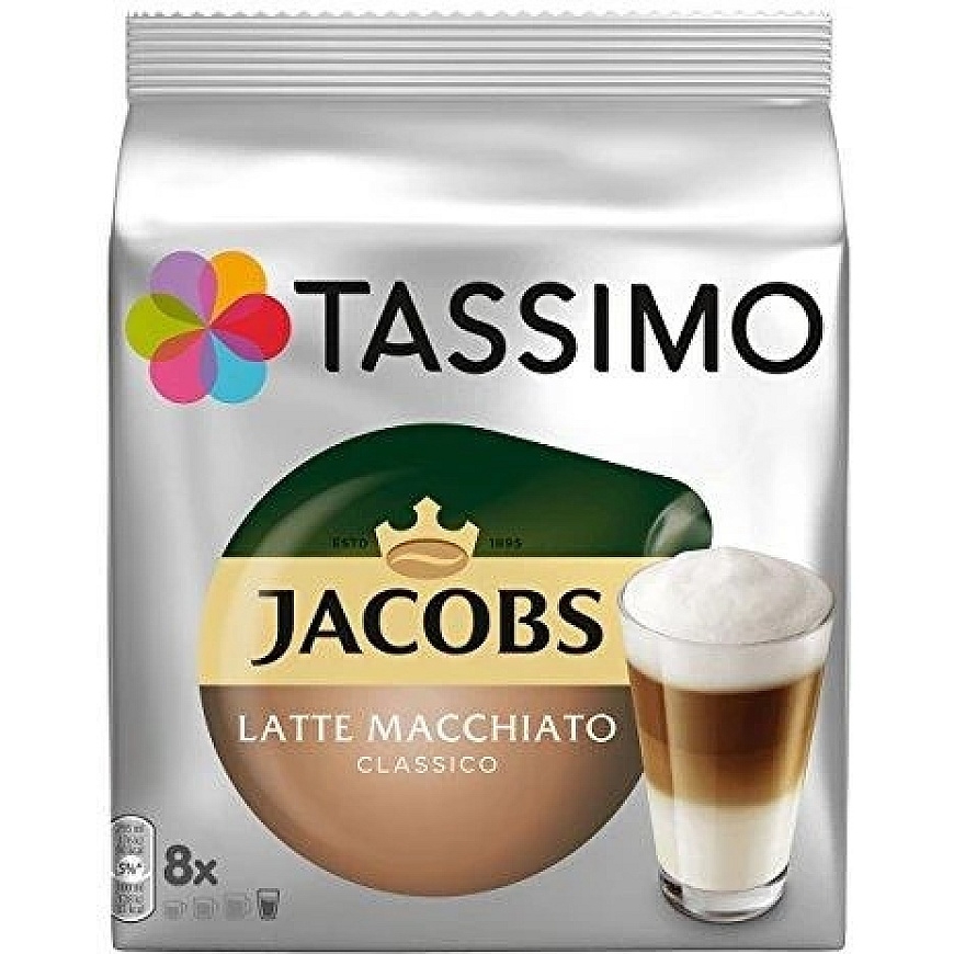 Jacobs kafijas kapsulas Tassimo Latte Macchiato