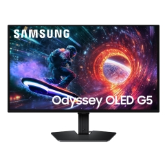 Samsung G50F PC lamekuvar 68,6 cm (27") 2560 x 1440 pikslit Quad HD OLED-ekraan Must