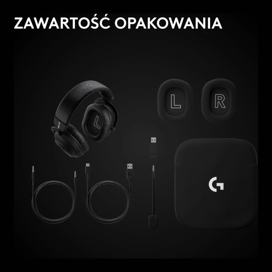 Logitech PRO X3 Kuulokkeet Musta – 2