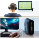 „Bluetooth“ garso siųstuvas 4smarts B9 juodas „Bluetooth“ garso siųstuvas 4smarts B9 juodas