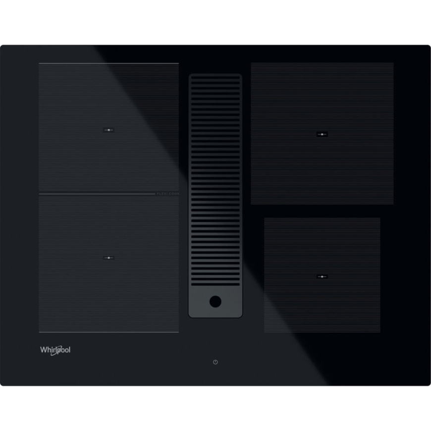 Whirlpool WVH 1065B F KIT Черный Встроенный 65 cm Плита с зонами индукции 4 зона(ы) Встроенный капюшон