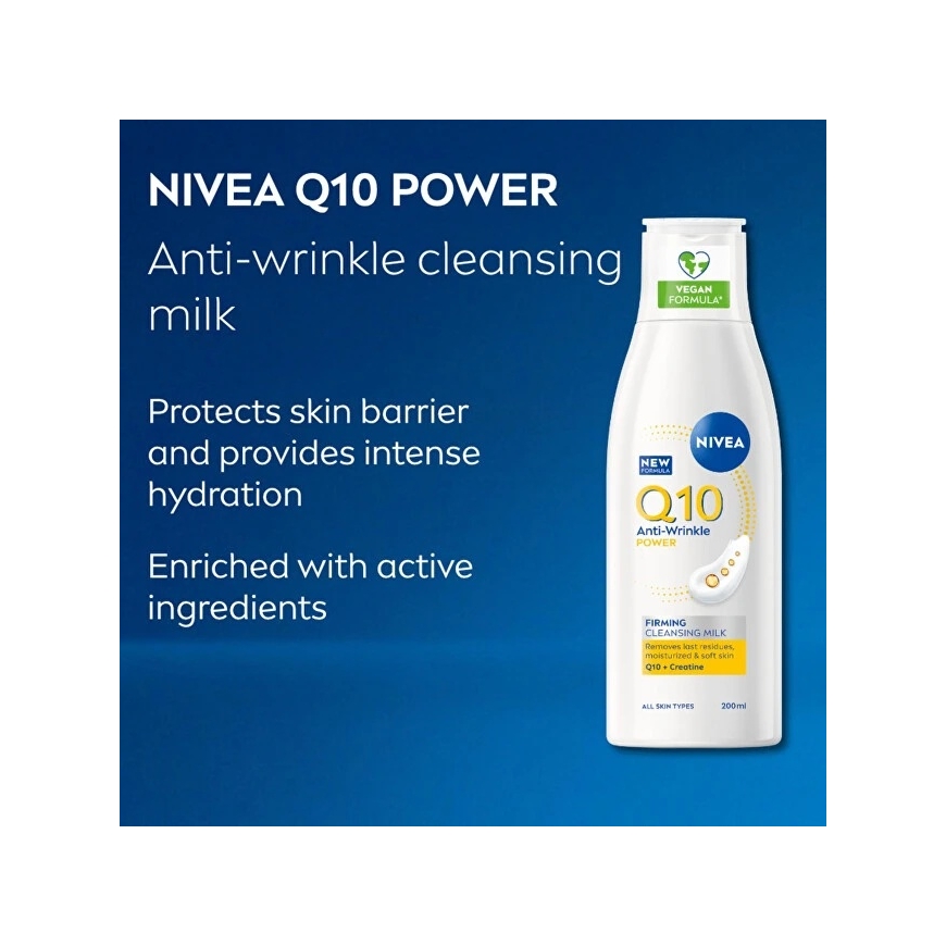 Nivea Q10 Plus Anti-Wrinkle attīrošais losjons