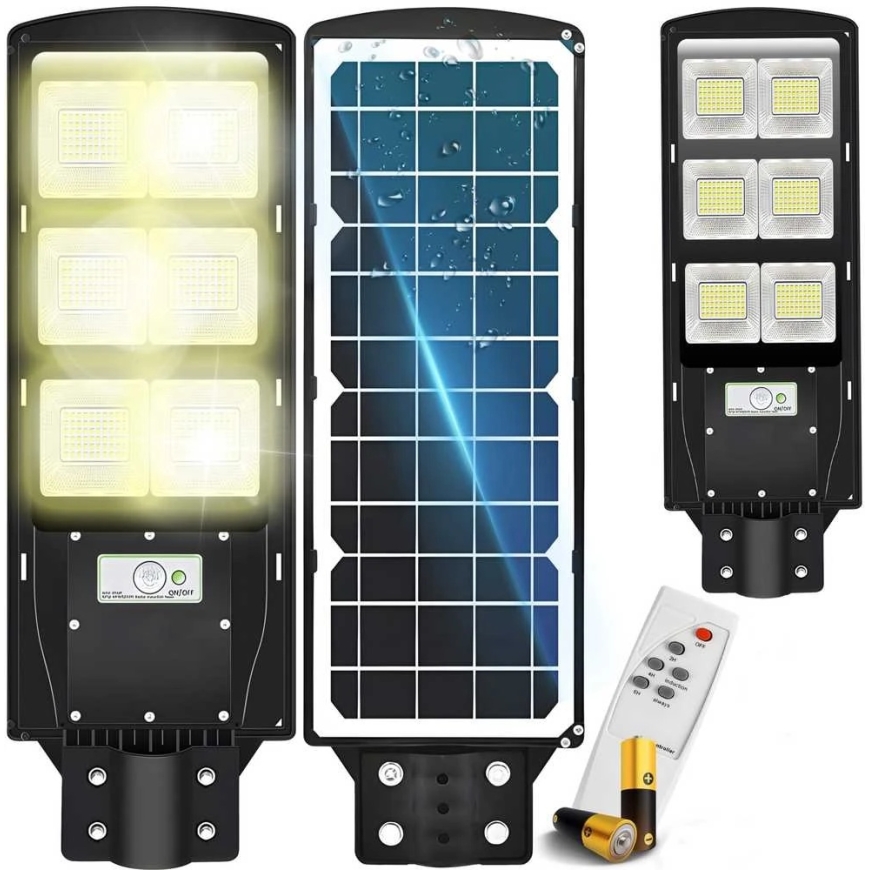Lampa LED ielu apgaismojums ar saules