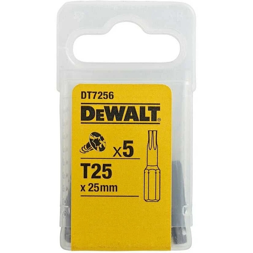 Dewalt Torx skrūvgrieža uzgaļi, 25 mm